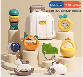 تصویر پک جغجغه چمدونی Baby Rattle Baby Rattle