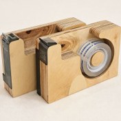 تصویر جاچسبی چوبی با چسب نواری 