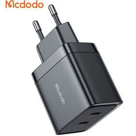 تصویر کلگی فست شارژ Mcdodo CH-2501 Gan 2Port 3A QC4.0 PD 40W Type-C MCDODO CH-2501 GAN 2PORT 3A QC4.0 PD 40W TYPE-C FAST WALL CHARGER