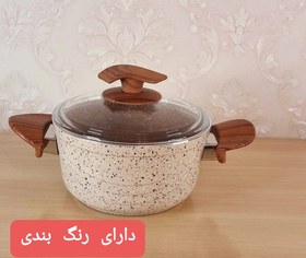 تصویر قابلمه گرانیتی اویز سایز 18 Eviz 