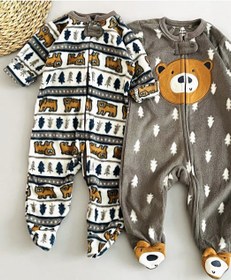 تصویر سرهمی فوتر نوزادی 