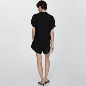 تصویر شومیز آستین کوتاه MANGO مدل 77073263 