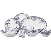 تصویر سرویس غذاخوری لوتوس ۲۸ پارچه چینی ست ۶ نفره 