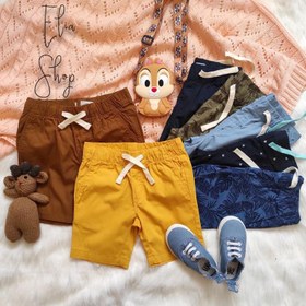 تصویر شلوارک کتان وارداتی (H&M) 