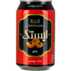 تصویر دلستر هلویی قوطی ایستک 