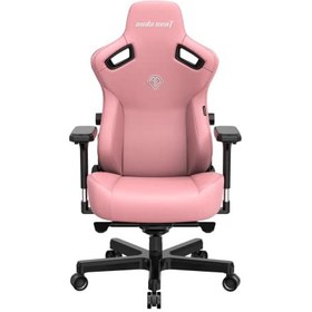 تصویر صندلی گیمینک Anda Seat Kaiser-3 Large -Premium Ergonomic Gaming/صندلی اداری با پشتیبان بالش گردن فوم مموری مغناطیسی - چرم پی وی سی صورتی -AD12YDC-L-01-P-PVC - ارسال 20 روز کاری 