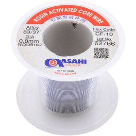 تصویر سیم لحیم ASAHI آساهی 50 گرم 0.8mm 