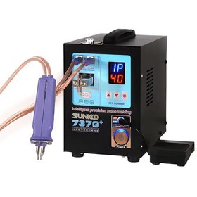 تصویر دستگاه نقطه زن باتری سانکو مدل SUNKKO 737G-Plus - همراه قلم نقطه زن SUNKKO 737G+ Battery Spot Welder 4.3KW High Power Automatic Spot Welding Machine