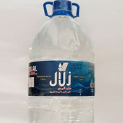 تصویر آب مقطر ۵ لیتری زلال Distilled water 5L - zolal