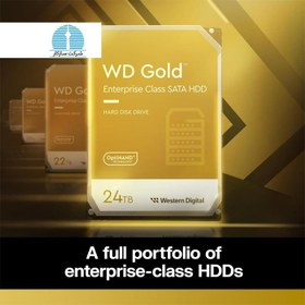 تصویر هارددیسک اینترنال وسترن دیجیتال مدل Gold ظرفیت 8 ترابایت Western Digital Gold Internal Hard Drive 8TB