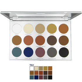 تصویر پالت سایه چشم 15 رنگ 