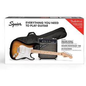 تصویر گیتار الکتریک Squier Sonic Stratocaster Pack 