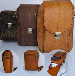 تصویر کیف چرم طبیعی دوشی 