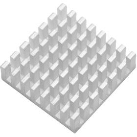 تصویر هیت سینک آلومینیومی مربعی سایز 28x28x8mm 