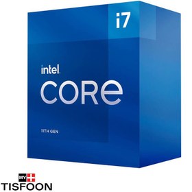 تصویر سی پی یو باکس اینتل مدل Core i7-11700 Intel Core i7-11700 Rocket Lake Box CPU