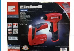 تصویر منگنه کوب شارژی و چسب حرارتی شارژی اینهل 3.6 ولت قوی هر دو باهم مدل EINHELL TC-TK3.6LI Elnhell