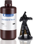 تصویر رزین پرینتر سه‌بعدی ANYCUBIC standard resin - خاکستری Anycubic standard resin uv