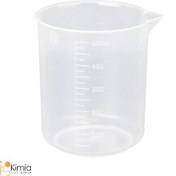 تصویر بشر پلاستیکی - چینی / 250cc Plastic beaker