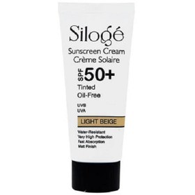 تصویر کرم ضد آفتاب +SPF50 رنگی فاقد چربی سیلوژه 40 میل(بژ روشن) SILOGE SUN SCREEN SPF 50+ LIGHT BEIGE OIL FREE 40ML