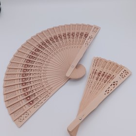 تصویر بادبزن چوبی کد ۷۱۴ 