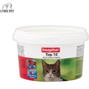 تصویر قرص مولتی ویتامین گربه تاپ تن برند بیفار (دونه ای) 