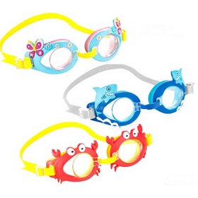 تصویر عینک شنا کودکانه طرح جدید اینتکس مدل Intex Fun Swimming goggles 