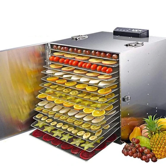 Geepas 520W Digital Food Dehydrator Food Dryer With 5 Large Trays