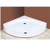 تصویر زیر دوشی نیمگرد شاینی مدل N-ST017 Shiny Under Shower - NST017