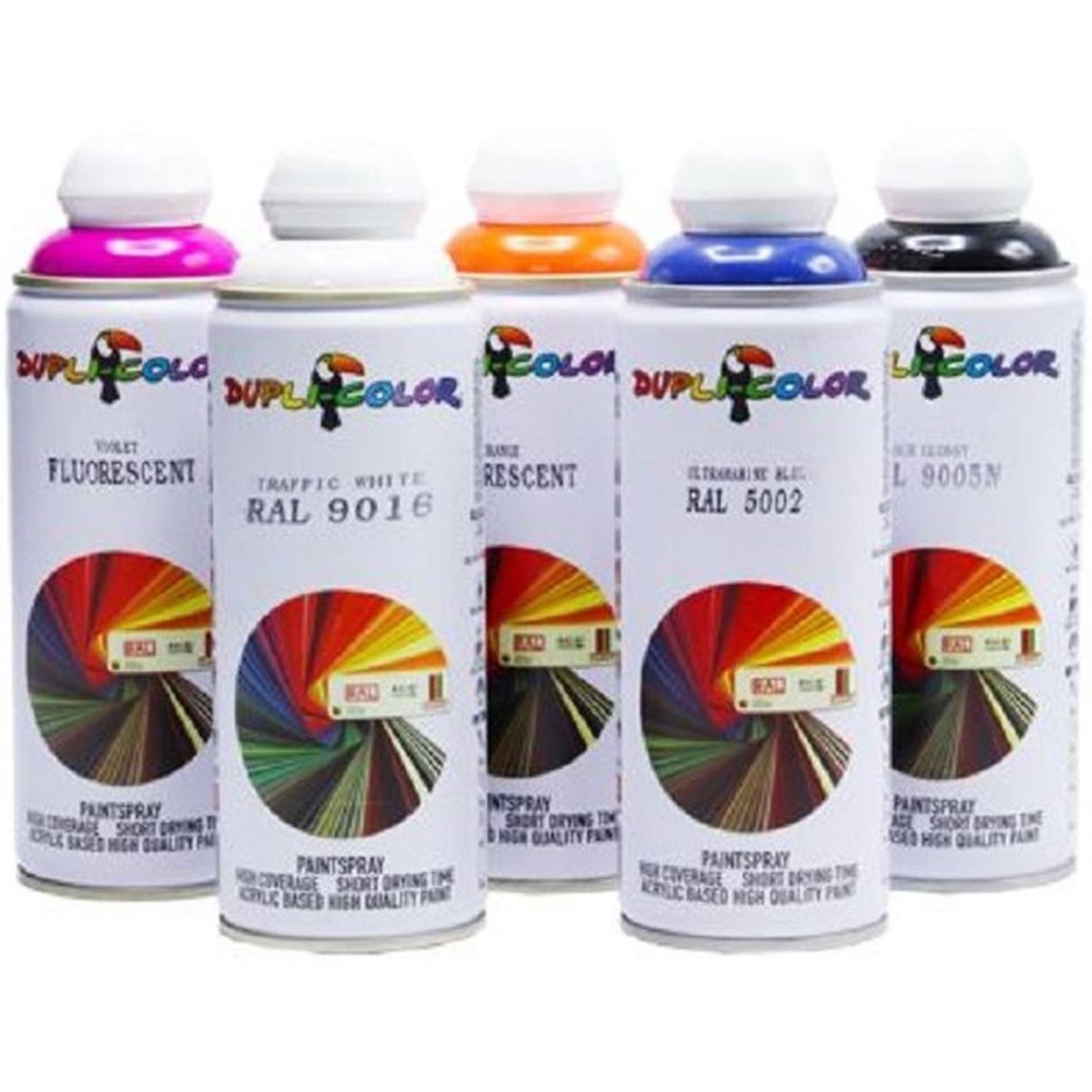 Dupli-Color Sprühfarbe RAL 1028 – Aerosol Art, 400 Ml Dose, Für Autos, Metall & Mehr
