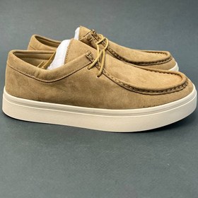 تصویر کتانی مردانه برند زارا ZARA - بژ_ Beige-brown / 43 