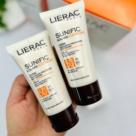 تصویر ضد آفتاب لیراک رنگی وspf50 