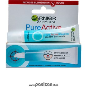 تصویر ژل ضد جوش گارنیه مدل Pure Active ا Garnier Pure Active Sos Anti-Blemish Stick Garnier Pure Active Sos Anti-Blemish Stick