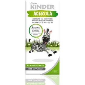 تصویر شربت آسرولا فیشر کیندر 200 میلی لیتری Fisher KINDER Acerola Syrup 200ml دسته بندی: