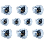 تصویر رله فن کلاهدار ۸۰ آمپر آریکو مناسب پژو ۴۰۵ و پارس و سمند بسته ۱۰ عددی 