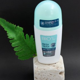 تصویر رول ضد تعریق مدل Fresh Touch حجم 75 میلی لیتر بیول Biol Fresh Touch Deo Roll On 75 ml