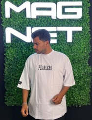 تصویر تیشرت لش طرح کبوتر سفید 