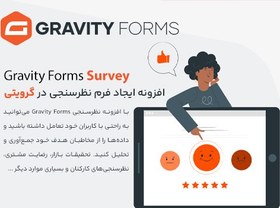 تصویر افزونه ایجاد فرم نظرسنجی در گرویتی | Gravity Forms Survey 