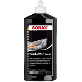 تصویر پولیش و واکس همرنگ آبی سوناکس SONAX Polish & Wax Color 