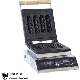 تصویر وافل ساز سوسیسی 4 عددی دیجیتالی EHC مدل V.SB-5006 