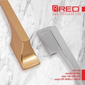 تصویر دستگیره کابینتی ١١٢ red طلایی سایز ٢٥/٦ Red