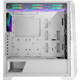 تصویر کیس کامپیوتر فاطر FG-770W RGB Mid Tower سفید Fater FG-770W RGB Mid Tower White Computer Case