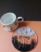 تصویر زیر لیوانی طرح خیال 