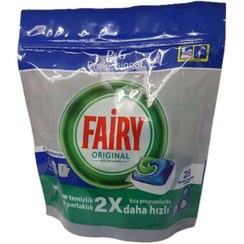 تصویر قرص ماشین ظرفشویی فیری اورجینال 25 عددی Fairy Original dishwasher tablets 25 pcs