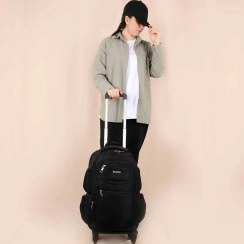 تصویر کوله پشتی چرخدار دانسون مدل D200 با جنس برزنت 