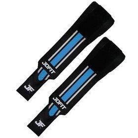 تصویر زانو بند والیبال مردانه و زنانه زانوبند 2 بسته مشکی آبی jofit 