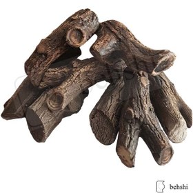 تصویر هیزم نسوز طرح کنده 