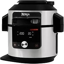 تصویر Ninja Foodi Max Air Fryer Multicooker ، 14 در 1 SmartLid ، 7.5 لیتر از جنس استنلس استیل NINJA Foodi MAX Air Fryer Multicooker, 14-in-1 SmartLid, 7.5L Stainless Steel