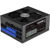 تصویر منبع تغذیه کامپیوتر تمام ماژولار سیلوراستون مدل SST-ST1500-TI با توان ۱۵۰۰ وات SilverStone SST-ST1500-TI 1500W Power Supply