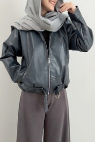 تصویر بامبر چرمی برشکا 