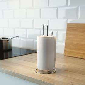 تصویر جای دستمال کاغذی رولی ایکیا مدل TORKAD ا Kitchen roll holder Kitchen roll holder